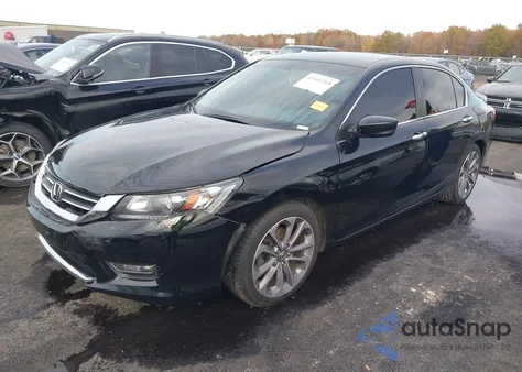 2013 Honda Accord Sport from USA, damaged, VIN 1HGCR2F56DA263404